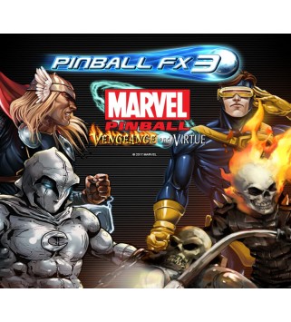 Pinball FX3 - Marvel Pinball - Vengeance and Virtue Pack DLC Steam Key GLOBAL